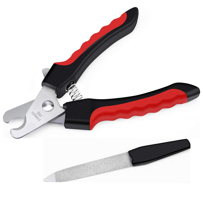 LATTCURE Claw Scissors Claw Clippers with Protective Device Nail File Claw Care for Dog Cat - PawsPlanet Australia