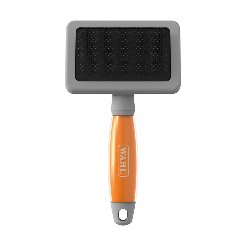 Wahl Large Slicker Brush, Professional Grooming Brush, Pet Brush for Dogs and Cats, Grooming Tools for Pets, Slicker Brushes for Long Short Haired Animals, Gel Handle Large (Pack of 1) - PawsPlanet Australia