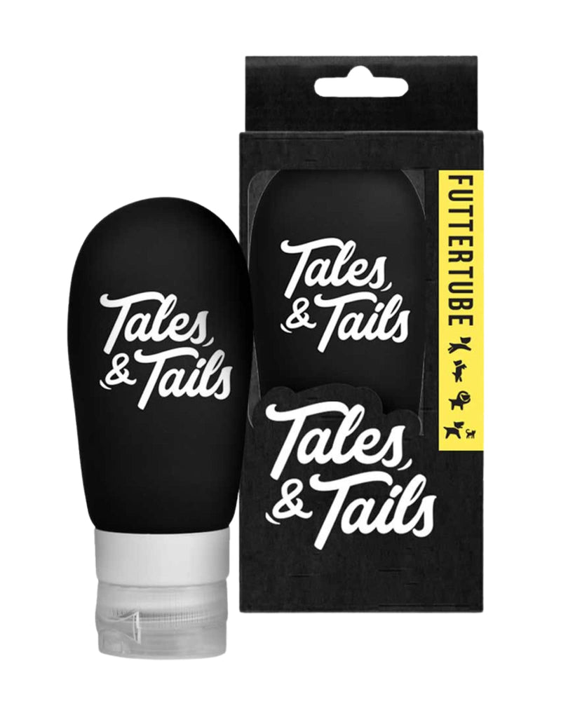 Tales & Tails® - Food tube for dogs I Training and rewarding on the go I Recall training I Dog encounters I fits in every jacket pocket (pack of 1) 80 ml (pack of 1) - PawsPlanet Australia