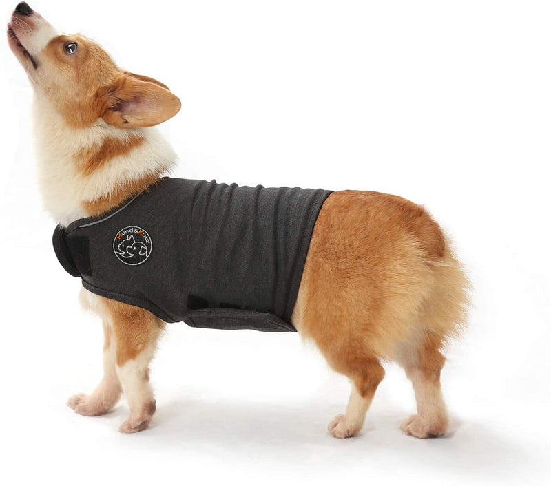 Dog Coat to Relieve Anxiety, Lightweight Wrap Helmet for Dogs with Anxiety (M, Grey) M - PawsPlanet Australia