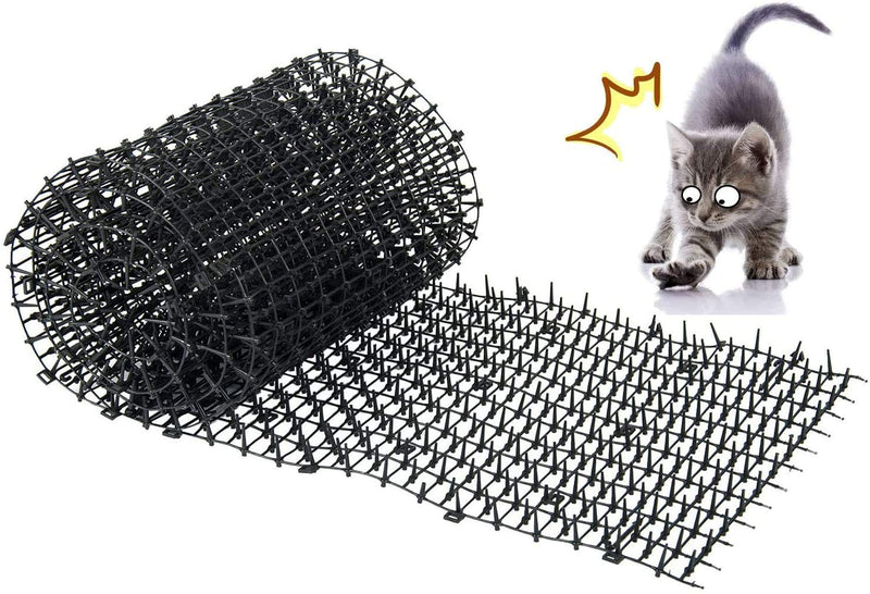 Kyrieval Thorn Grid Animal Barrier Garden Cat Animal Repellent Scat Spike Mat, Anti-Cat Network Digging Stopper Prickle Strip Home Spike Mat 1 PACK - PawsPlanet Australia