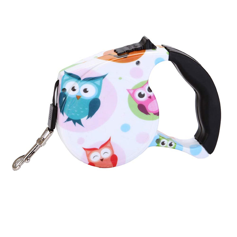 Sarekung Retractable Dog Leash, 360 Degree Tangle-Free Dog Leash for Heavy Duty up to 35kg/77 lbs, 5m/16ft Strong Nylon Strap with Anti-Slip Handle, One Hand Brake, Pause, Lock C - PawsPlanet Australia