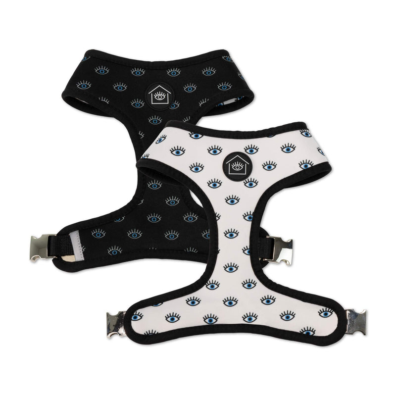 Now House for Pets Reversible Harness, Stylish, Fashionable and Functional, Cute Dog Accessories for Pets, Cute Dog Harness, Dog Harness, Dog Harness, Pet Harness for Dogs Wink Small - PawsPlanet Australia