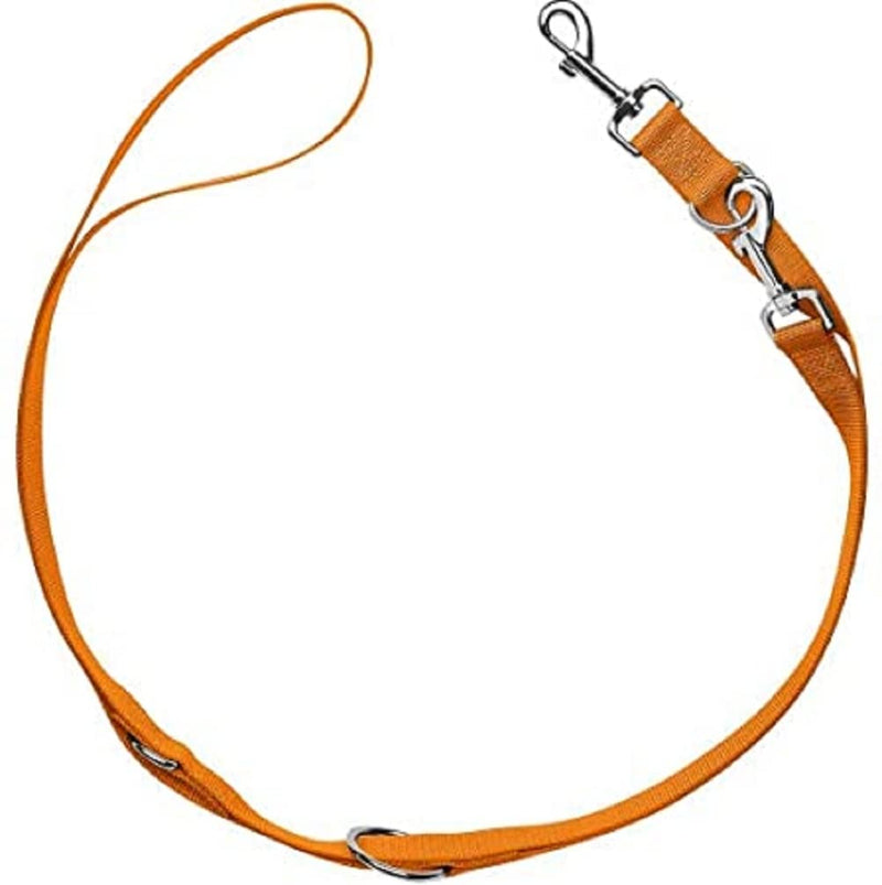 Hunter Adjustable Lead London, Orange, 20/200 - PawsPlanet Australia