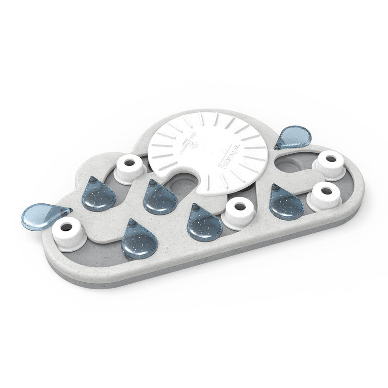 Nina Ottosson from Petstages Rainy Day Puzzle & Play - Interactive Intelligence/Snack Toy for Cats Treat Puzzle - PawsPlanet Australia