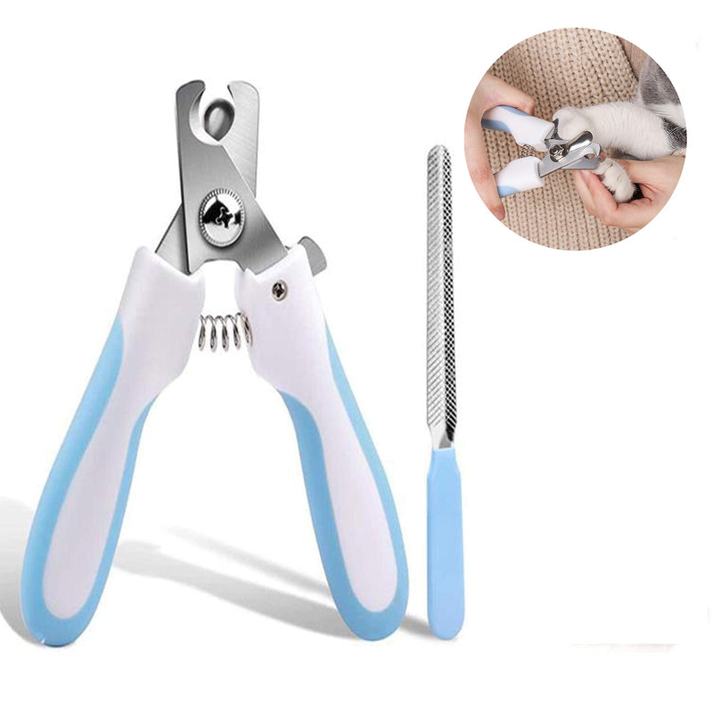 Claw scissors, professional claw care, claw pliers with safe spacer and claw file for large and medium-sized dogs and cats in the pet salon... - PawsPlanet Australia