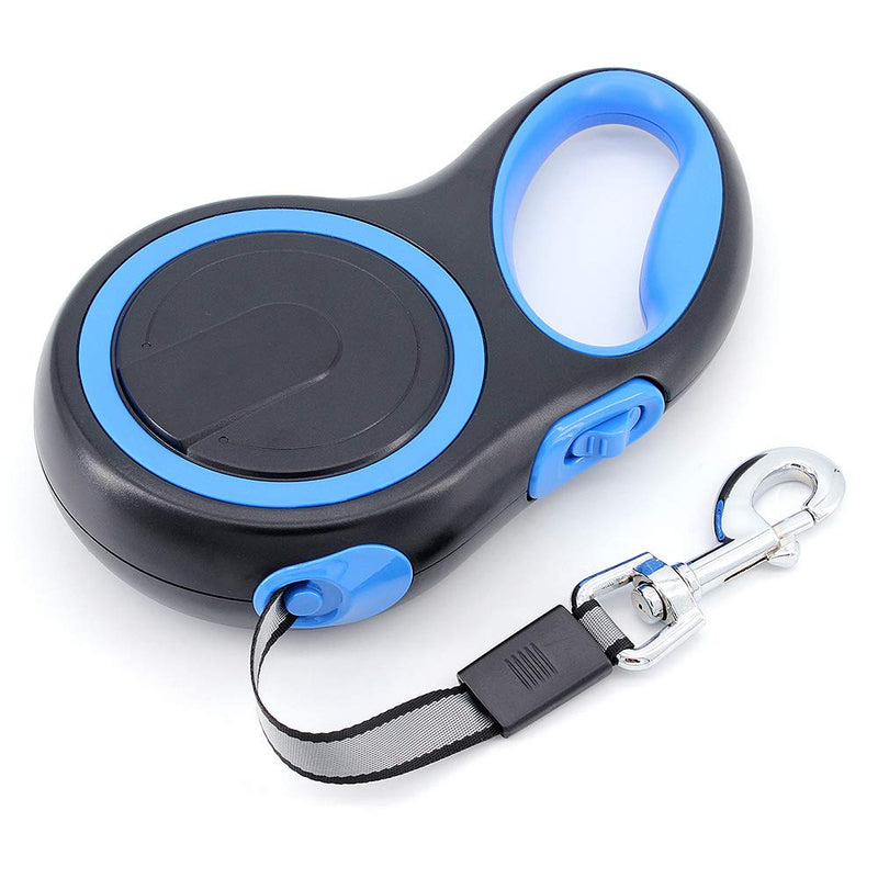 MoYouno 8M Long Retractable Dog Lead, Extendable Dog Lead, 8m, High-End Pet Lead Automatic Extendable Dog Training Lead up to 50kg for Small, Medium and Large Dogs (Blue) Blue - PawsPlanet Australia