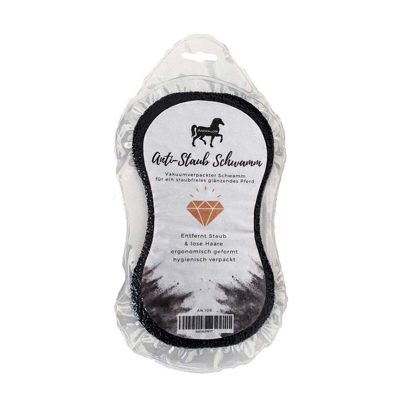 Animalon | Anti-dust sponge | Horse care, dust brush horse | Remove dust horses | 1 piece of gray - PawsPlanet Australia