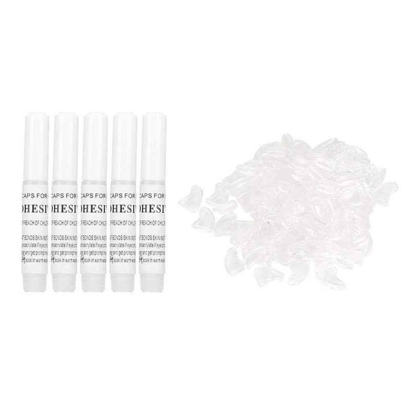 YOUTHINK 100pcs Soft Pet Cat Kitty Nail Caps Cover Safe Anti Scratch Dog Paw Claw Protector Covers (S-White) - PawsPlanet Australia