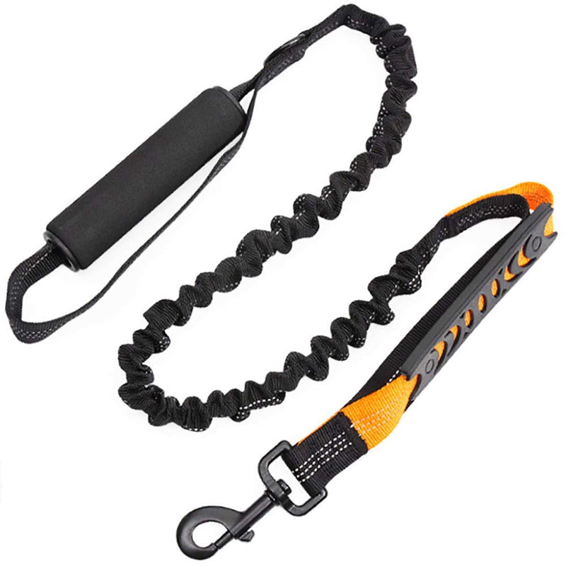 Retractable dog leash large dogs, dual handles, adjustable hands-free leash, reflective running leash, 360° rotation increase adjustable, reflective stitching for medium to large dogs, jogging - PawsPlanet Australia