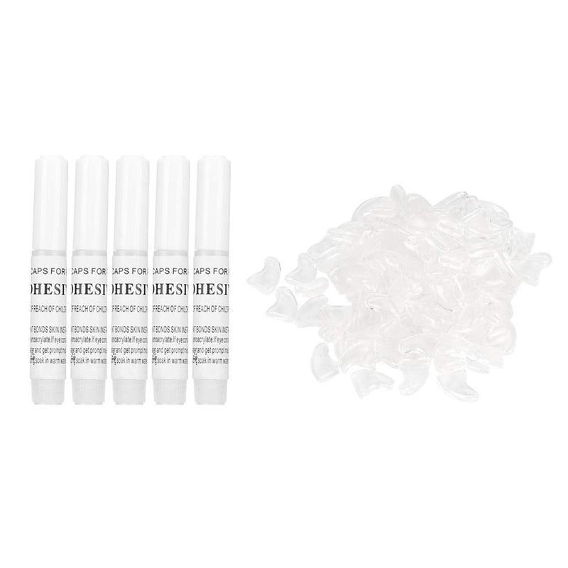 Zerodis Pack of 100 Soft Cat Nail Caps Pet Cat Soft Claws Nail Covers Safe Anti Scratch Claws Protective Covers (White M.) - PawsPlanet Australia