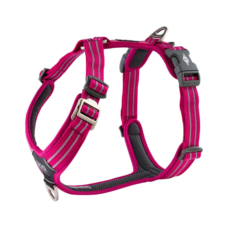 DOG Copenhagen Dog Harness V2 Walk Harness (Air) Wild Rose Size XL Wild Rose | Pink (2020 version) - PawsPlanet Australia