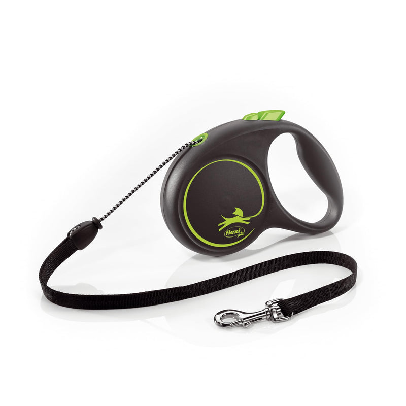 FLEXI 4000498033425 strap black lace design, verde, 195.9 g, medium - PawsPlanet Australia