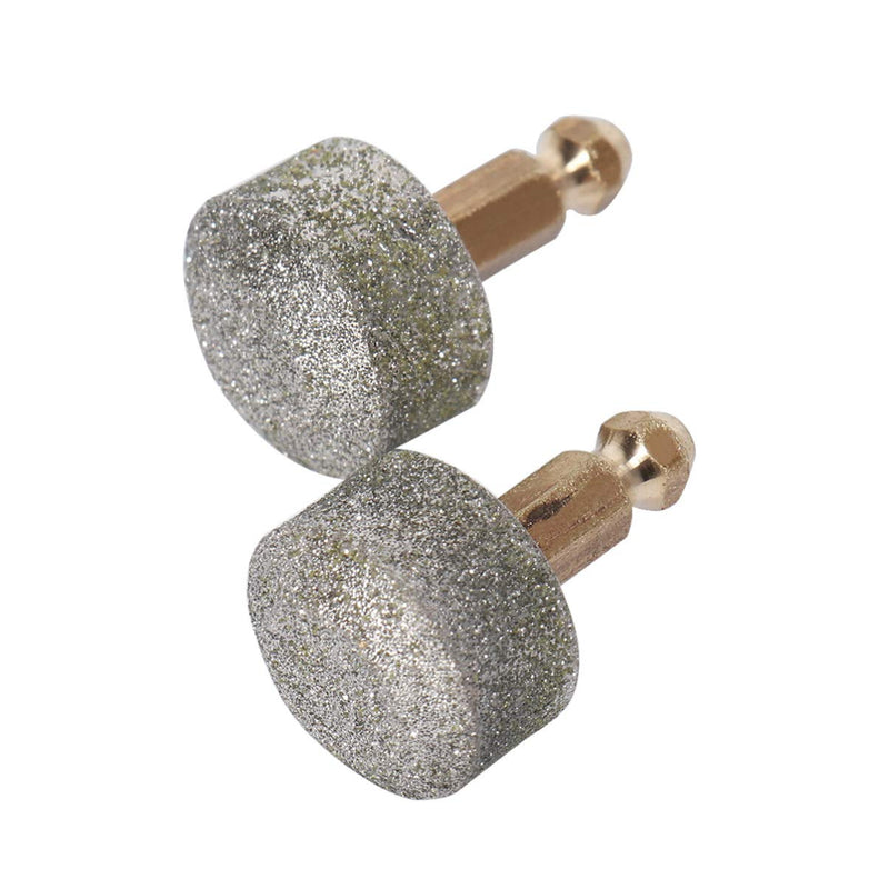 TEHAUX 2pcs Pet Nail Grinder Replacement Heads Alloy Sand Grinding Head Electric Dog Paw Grinding Tips Nail Care Tool for Puppies and Cats - PawsPlanet Australia
