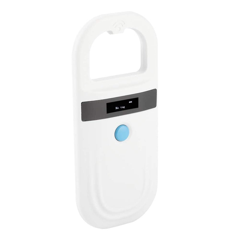 Dpofirs Pet Scanner Animal Chip ID Scanner Rechargeable White for Animal Management - PawsPlanet Australia