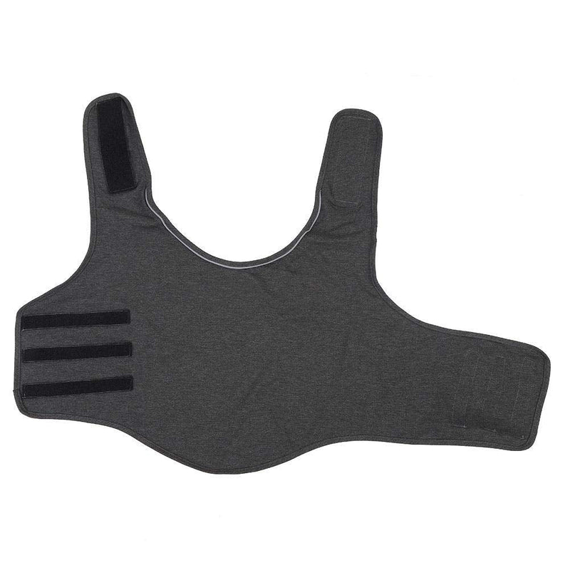 Summer Gift Semiter Stress Gray Keep Calm Jacket Dog Anti Anxiety Jacket, Pet ThunderShirt, Anti Anxiety for Pet Cats (S) - PawsPlanet Australia
