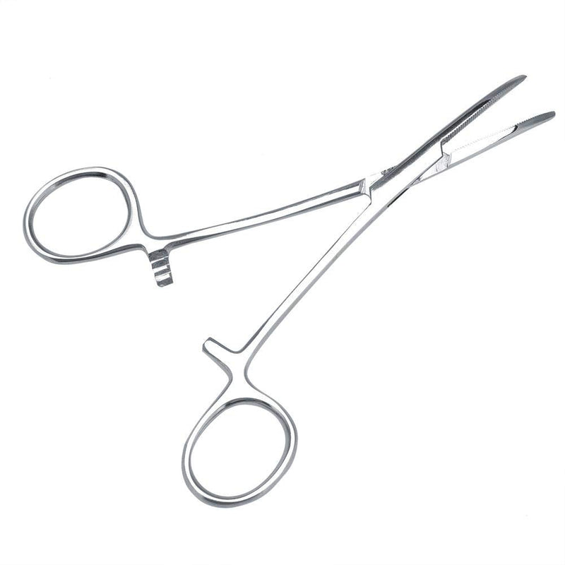 Zerodis Pet Ear Hair Tweezers, Stainless Steel Pet Grooming Scissors for Pet Dog Cat Ear Hair(L) L - PawsPlanet Australia
