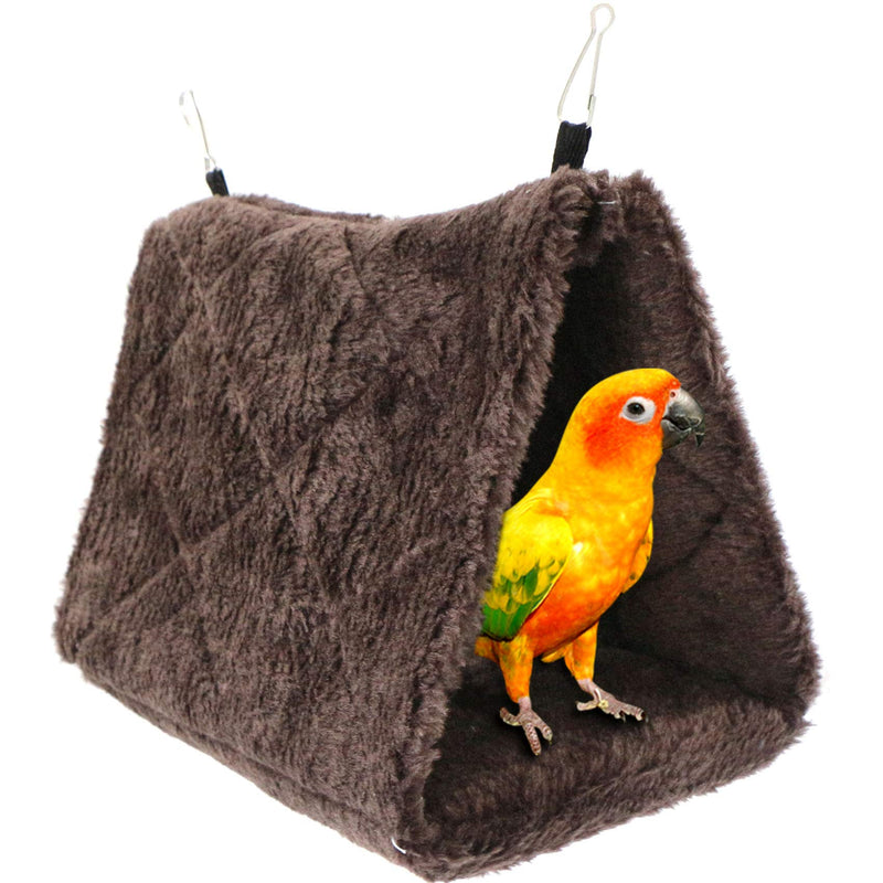 gexuamz Hammock Bird Toy Parrot Bed - Hanging Bed for Cage Plush Bird Nest Hut Tent Bed Warm Pet Winter Nest House for Macaw Budgies Cockatiels Cockatoos Canaries. - PawsPlanet Australia