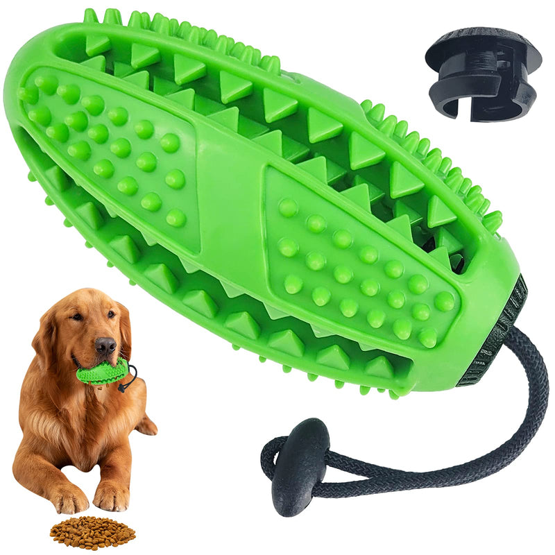 Chew Toy, Dog Chew Toy for Average Chewers, Tough Dog Dental Chew Toy, Indestructible Dog Toy for Small Dogs, Food Grade Puppy Pet Toy (Green) Green - PawsPlanet Australia