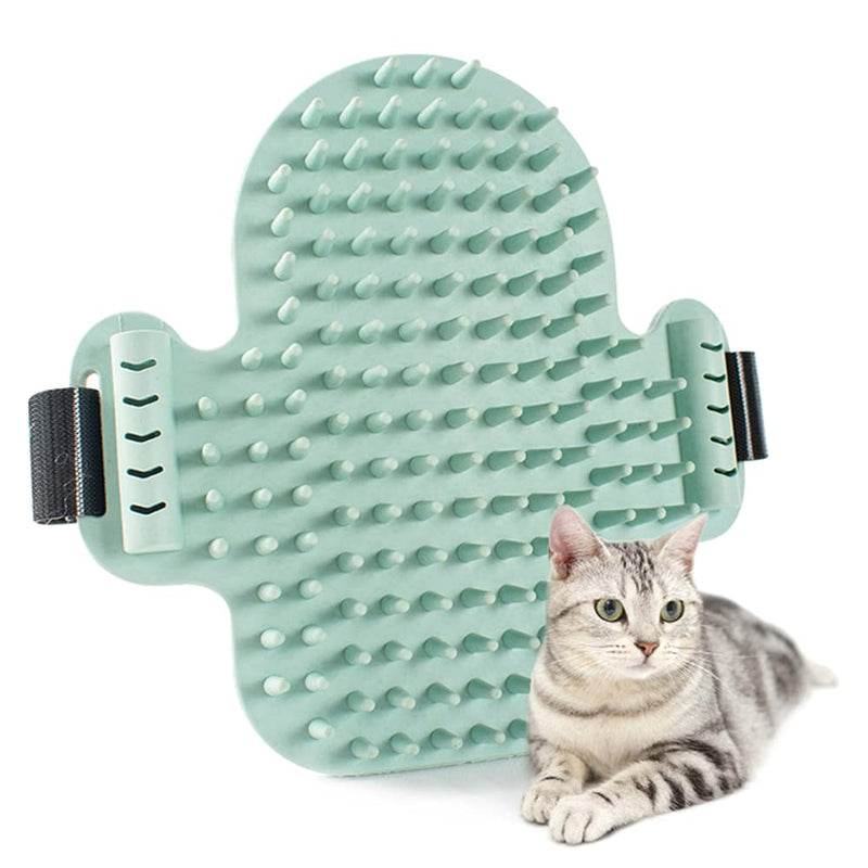 DINGC Cat Brush Corner Environmentally Friendly Rubber, Massage Itching and Comb, Hair Removal Brush and Teasing Cat Toy, Cat Wall Brush For Self-Cleaning of Cats and Dogs - PawsPlanet Australia
