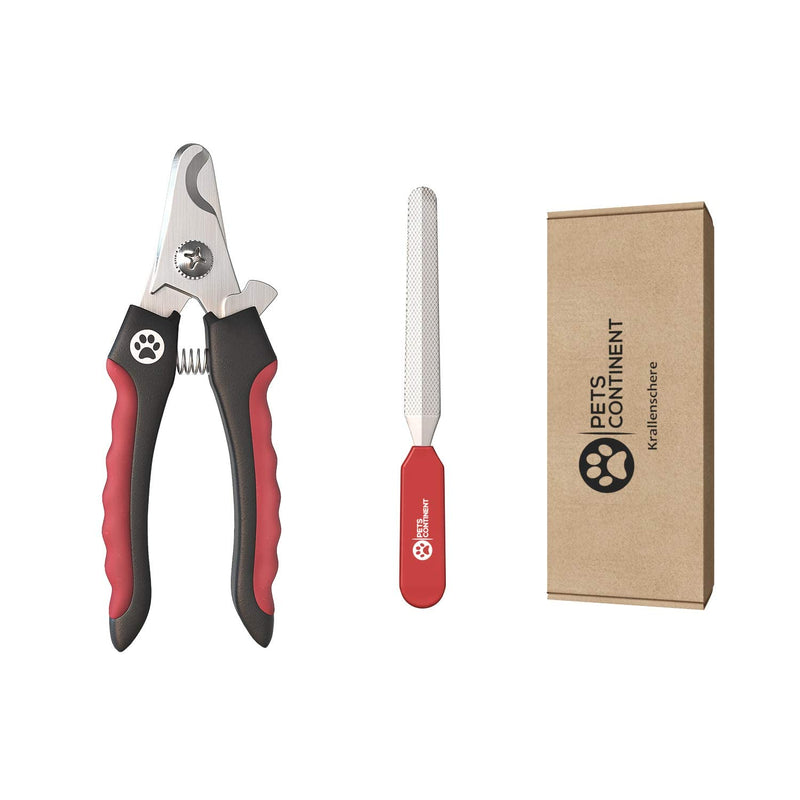 Pets Continent claw scissors for dogs and cats, extra high-quality claw scissors for cats, plastic-free packaged claw grinder and claw cutter for dogs and cats - nail scissors rabbit S - small dogs, cats and rabbits - PawsPlanet Australia
