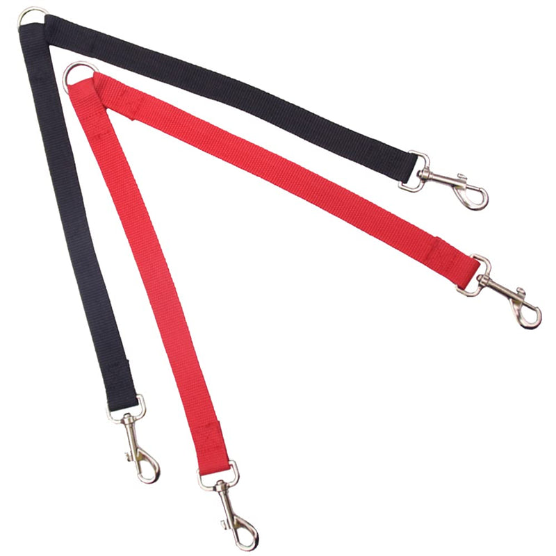 2 Pack Double Dog Leash No Tangle Splitter Walking Trainer Leash for Puppy Small Medium Large Dogs - PawsPlanet Australia
