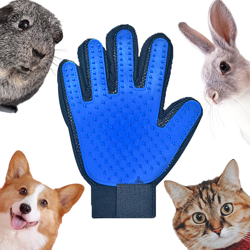 DEEDPF Animal Glove Pet Glove Massage Glove Long Fur Short Hair Cat Dog Guinea Pig Horse Rabbit Beauty Hair Removal Removal - PawsPlanet Australia