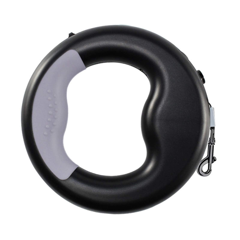 Clenp Retractable Dog Leash, 360 Degree Non-Slip Handle Retractable Small Medium Dog Leash for Walking (Black) Black - PawsPlanet Australia