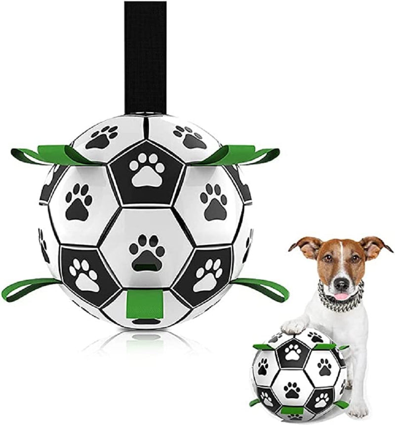 Healthman Dog Toy Balls with Straps, Interactive Dog Toy and Fun Dog Toy for Water, Garden and Outdoor (Large) L - PawsPlanet Australia