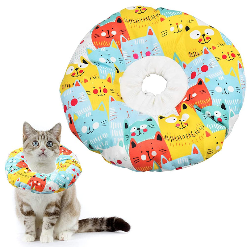 Bhina soft cat collar, cat collar soft, cat soft collar, anti-bite adjustable collar, pet protective collar, adjustable size, suitable for the postoperative recovery of cats and dogs - PawsPlanet Australia