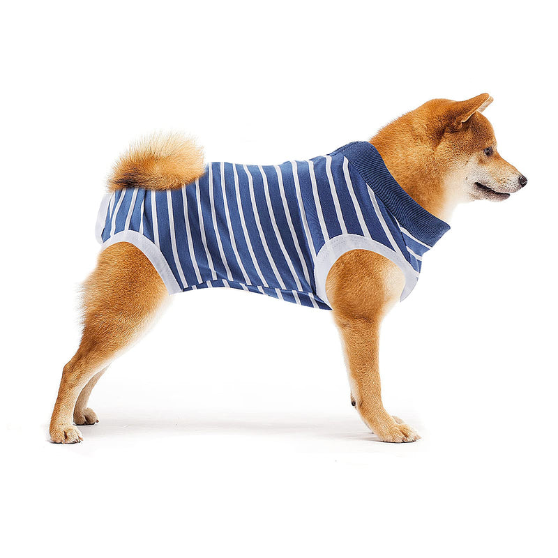 cobee Dog Recovery Suit, Dog Abdominal Wound Protector Puppy Post-Surgery Wounds for Male/Female Dogs, Post-Surgery Pet Surgical Snuggle Suit for Small Medium Dogs (M Size) Polyester - PawsPlanet Australia