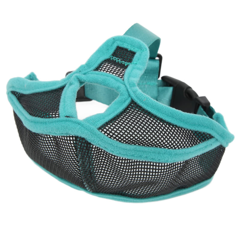 OKAT Bulldog Muzzle, Dog Muzzle with Short Snout, Adjustable Net for Dogs L - PawsPlanet Australia