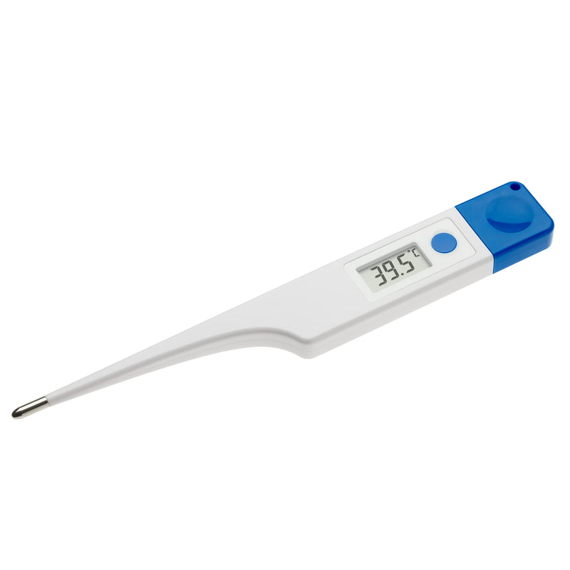 TFA Dostmann Digital Veterinary Thermometer VET, 15.2022, Suitable for Horses/Cattle/Dogs/Cats, Waterproof, Easy Cleaning, Animal Body Temperature, White - PawsPlanet Australia