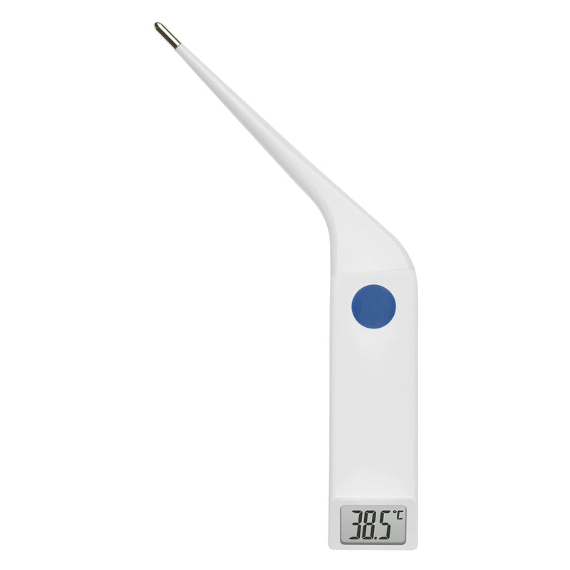 TFA Dostmann digital veterinary thermometer VET 112, 15.2019, for measuring fever in large animals, IP67 waterproof, with measured value memory, white - PawsPlanet Australia
