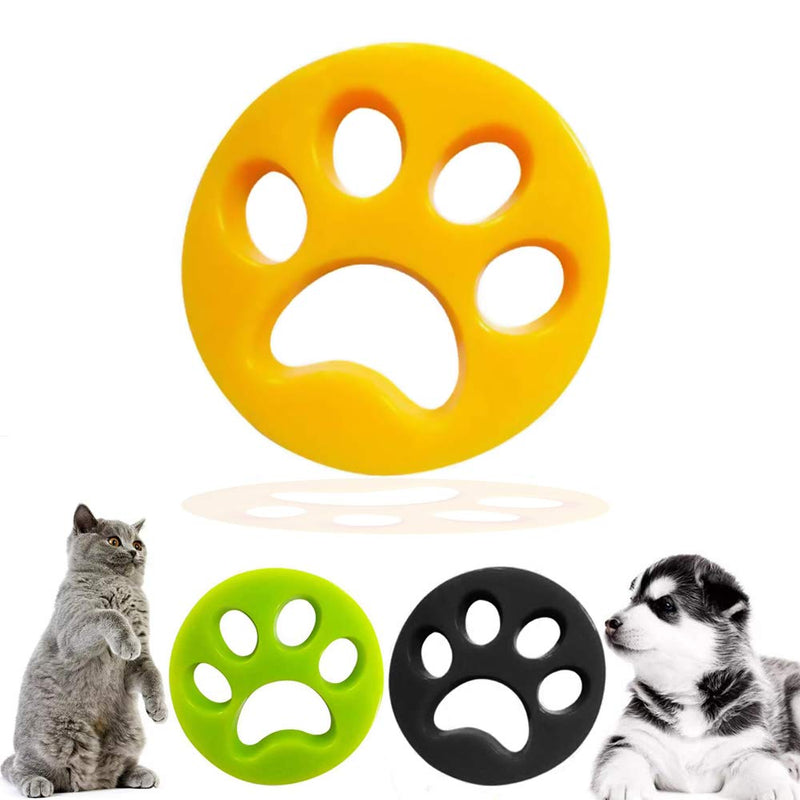 De.Zev Pack of 3 pet hair removers, pet hair removers for laundry, pet hair removers for all pets, cat fur, dog hair, non-toxic reuse lint pet hair remover - PawsPlanet Australia