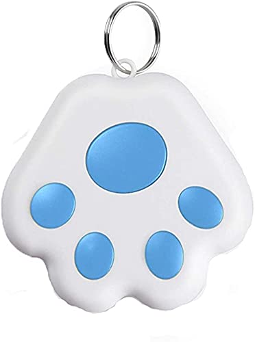 Mini Cat/Dog GPS Tracking Locator, Bluetooth Tracker for Kids Pets Dogs Cats Wallet Luggage Key Finder Smart Tracker Waterproof Portable Device Pet Locator Loss Prevention Blue - PawsPlanet Australia