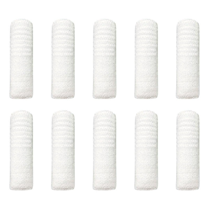 Fyfjur Dog Toothbrush, Pack of 10 Reusable Finger Toothbrush Dog Anti-Plaque, Efficient Finger Cots Dog Dental Care for Dental Care Dog Cats White - PawsPlanet Australia