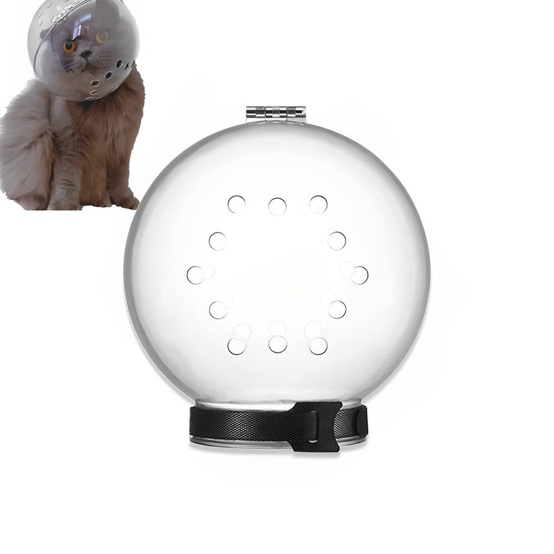 Yinuoday Cat Cover Transparent Breathable Anti Bite Prevent Biting Cat Grooming Bathing M - PawsPlanet Australia