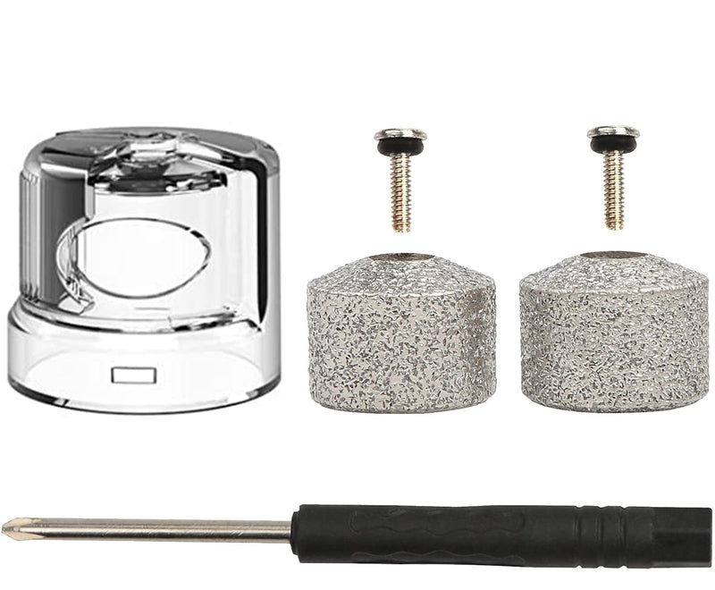Casifor dog claw grinder accessories, 2 pieces claw grinder replacement heads + 1 piece dust collection cap, same size as B08RDTT6G2 - PawsPlanet Australia