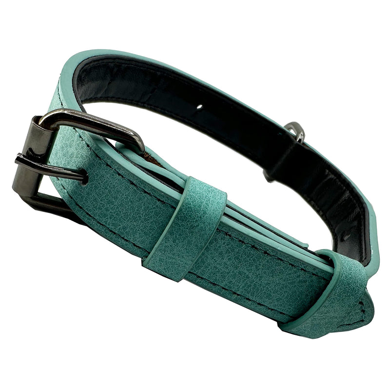 Dog Collar Adjustable, Simple, Robust, Weather Resistant for Puppies Small Medium Large Dogs Classic Collar Dog (XS: 1.5CM Wide for 26CM - 35CM Neck, Green-New) XS: Adjustable 26CM-35CM, Width 1.5cm - PawsPlanet Australia