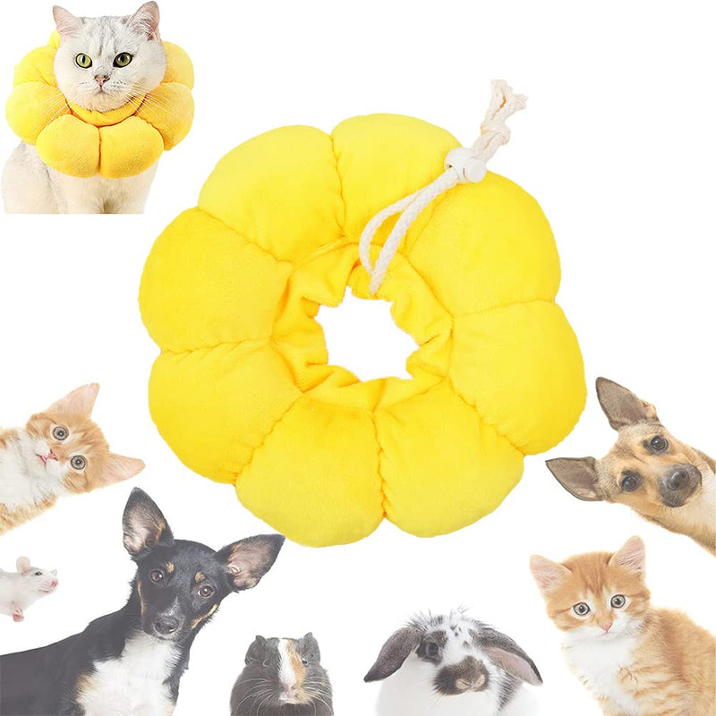 Pet protective collar, neck collar, cat collar, soft, cat recovery collar, adjustable cat recovery collar, for cats, puppies, pet anti bite, leak, surgery, wound healing - PawsPlanet Australia