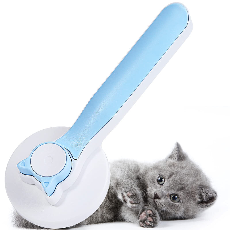 Self-cleaning brush for cats and dogs, pet brush, removes floating hair on cats and dogs, suitable for cats and dogs - PawsPlanet Australia