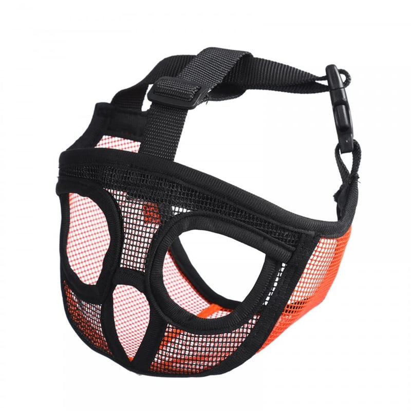Dog muzzle, breathable mesh mouth guard for English and French bulldogs, anti-eating safe, ideal protection for your medium dog - PawsPlanet Australia