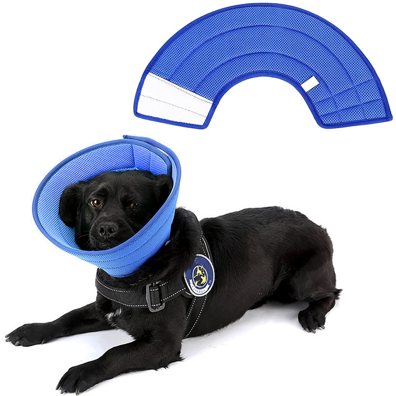 Dog Neck Collar, Quicker Healing Pet Recovery Cone, Soft Edges, for the Recovery of Dogs and Cats After Operations, Protective Dog Collar, Prevents Dog Bites and Scratches (Size 6) - PawsPlanet Australia