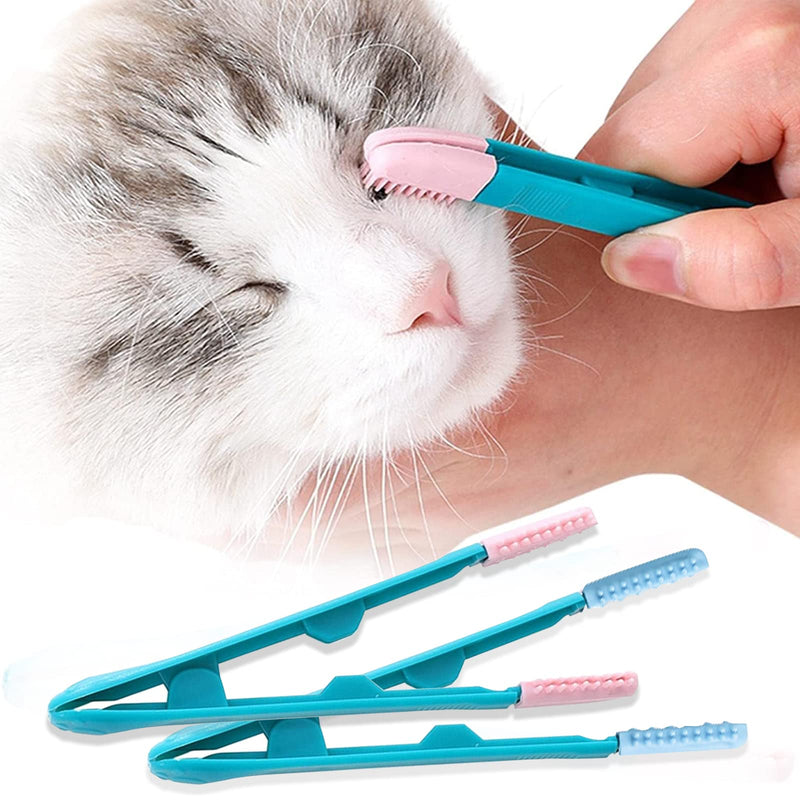 Pack of 2 dog tear stain removers, dog eye comb brush, tear stain remover - PawsPlanet Australia