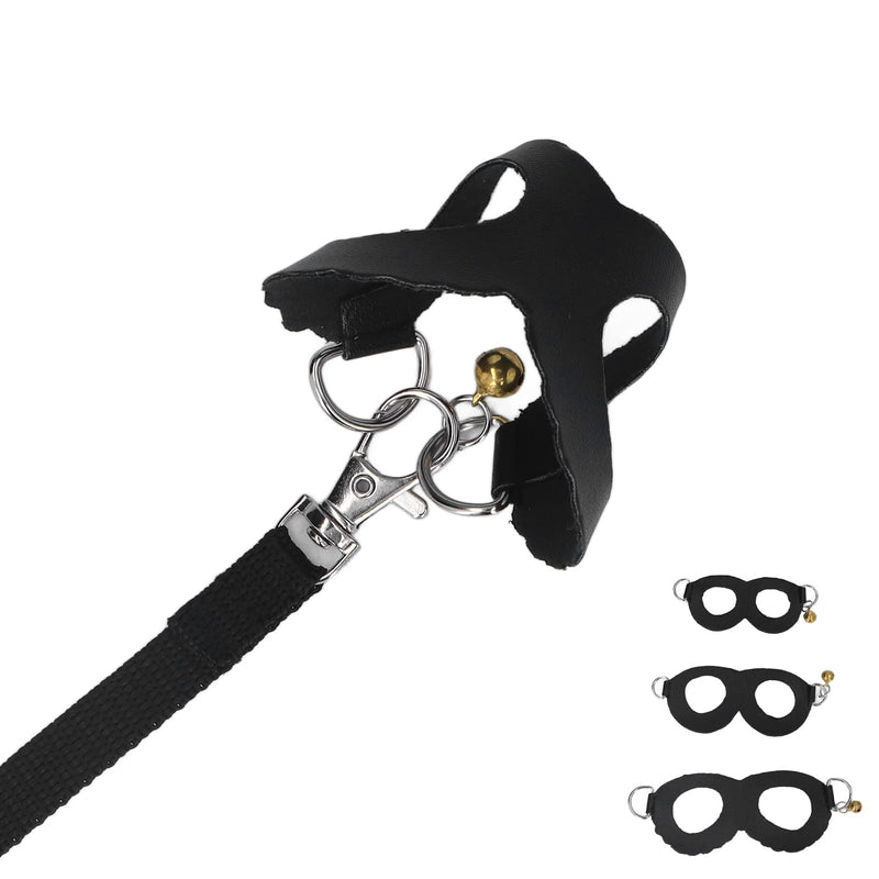 Hamster Harness and Leash Set No Pull Guinea Pig Striped Harness Hamster Harness Vest or Ferret, Iguana, Hamster, Bearded Dragon Black 1 Piece Black - PawsPlanet Australia