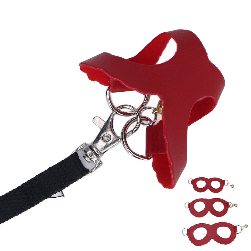 BAOFUYA Hamster Harness and Leash Set No Pull Guinea Pig Striped Harness Hamster Harness Vest or Ferret, Iguana, Hamster, Bearded Dragon Red 1 Piece Red - PawsPlanet Australia