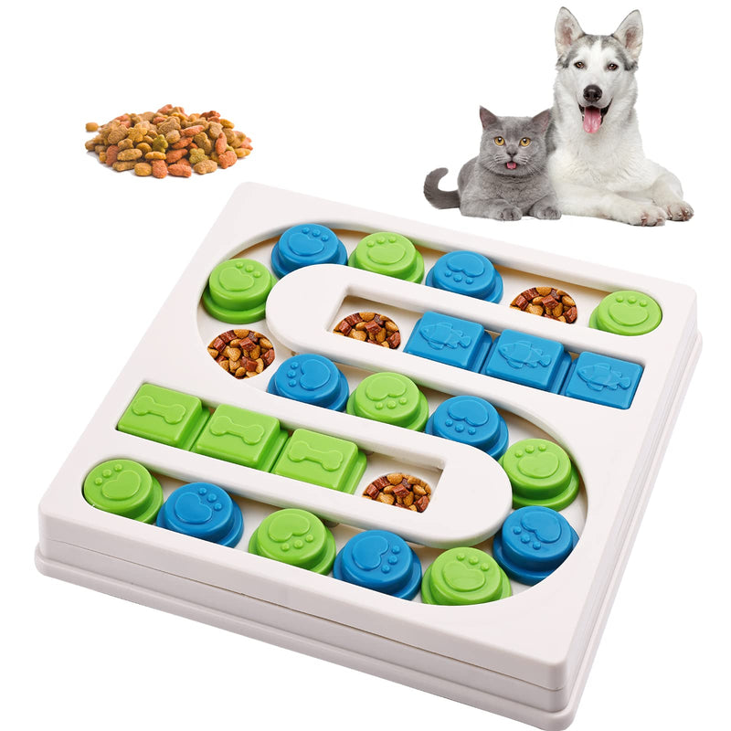 FWLWTWSS Dog Toy Intelligence, Dog Puzzle Toy Dog Interactive Dog Toy Educational Toy Dog Toy Cat Toy Intelligence for IQ Training and Mental Stimulation A - PawsPlanet Australia