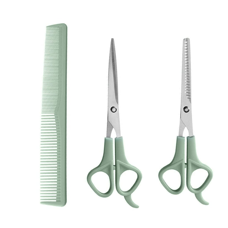 Dog scissors, professional fur scissors, dog set (cat dog grooming thinning scissors & straight hair scissors) for grooming dogs, cats, pets. Bring a comb to smooth pet hair - PawsPlanet Australia