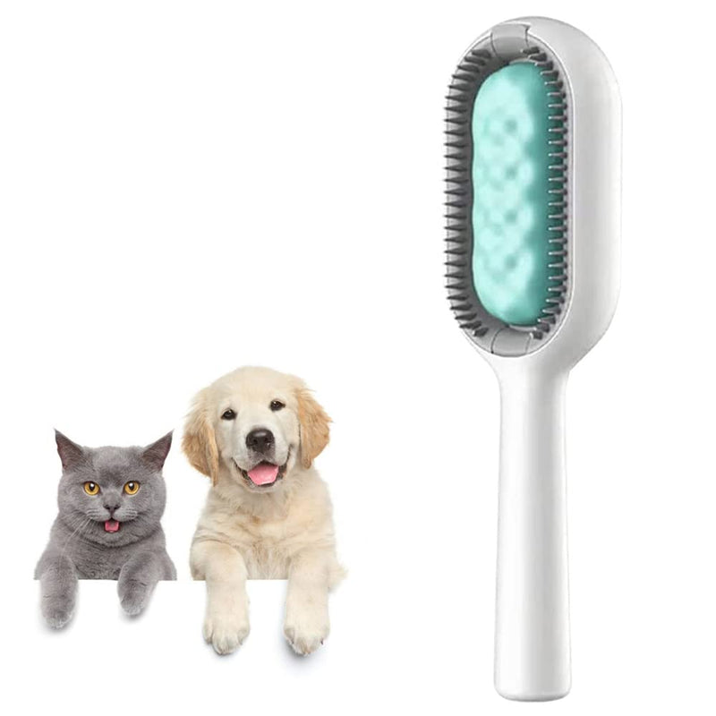 Cat brush, universal knot remover for pets, pet cleaning hair removal comb, pet hair remover pet brush, for grooming, massaging and removing loose undercoat - PawsPlanet Australia